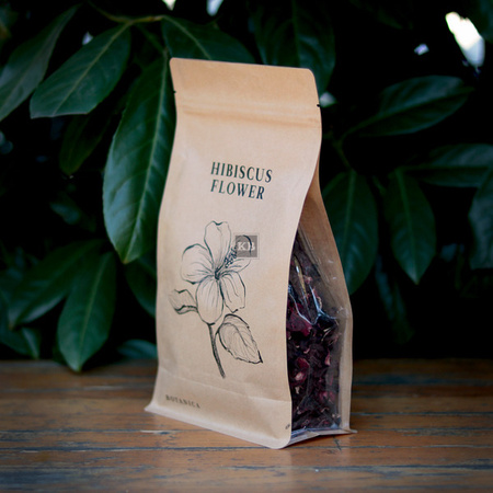 Suszony kwiat hibiskusa 110g