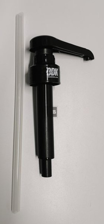 Pompka do syropów 10ml marki ODK - butelka 750ml - szkło