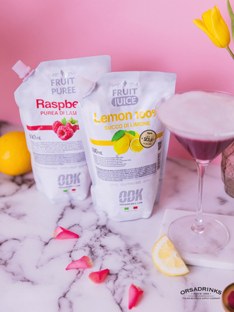 Puree malinowe 100% naturalne (raspberry) ODK 600ml