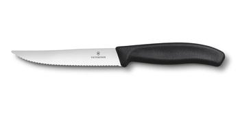 Nóż do steków czarny Victorinox 12cm