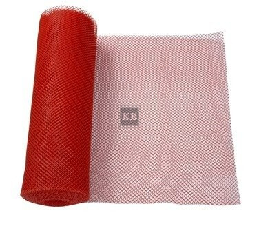 Mata pod szkło barowa ociekowa 61cm x 6m czerwona
