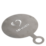 Metalowy szablon do dekoracji kawy Monin