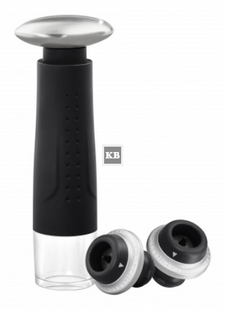 Pompka próżniowa do wina plus dwa korki vacu