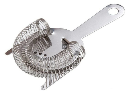 Sitko barmańskie strainer stal nierdzewna 2 zębne