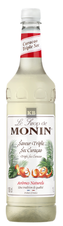 Syrop Ze Skórki Pomarańczy Monin - Curacao Triple Sec 1L PET