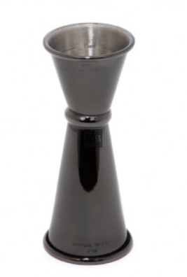 Jigger miarka barmańska 20/40ml Gun metal black