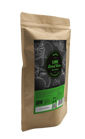 Suszone plasterki limonki ODK 100g
