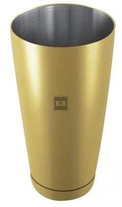 Kubek do shakera bostońskiego obciążony kolor szmpanowy pojemność 0,8L