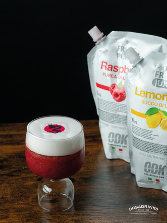 Puree malinowe 100% naturalne (raspberry) ODK 600ml