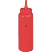Butelka do sosów, soków, poj.0,7L - Squeeze Bottle czerwona