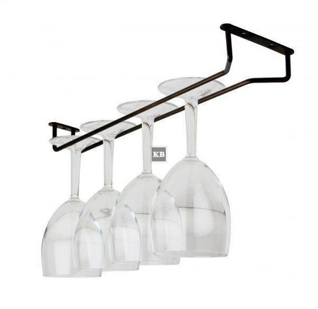 Wieszak na kieliszki 41 cm rustykalny