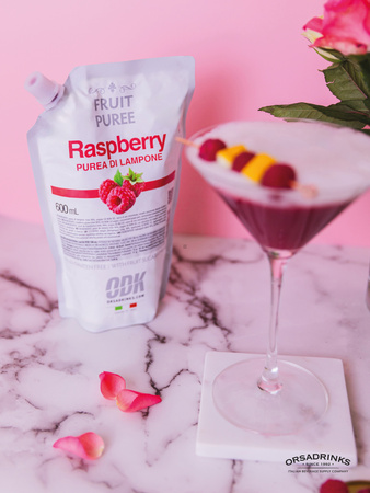 Puree malinowe 100% naturalne (raspberry) ODK 600ml