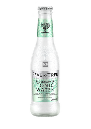 Tonic Water Elderflower Fever Tree 200ml x 24szt