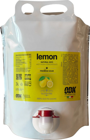Sok naturalny 100% cytryna ODK Lemon - 3L Premium
