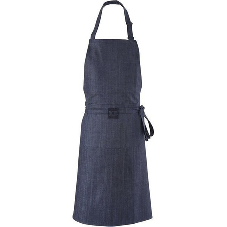 Fartuch granatowy- imitacja dżinsu