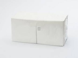 Serwetki 2 warstwowe 12cm x12cm 200szt białe