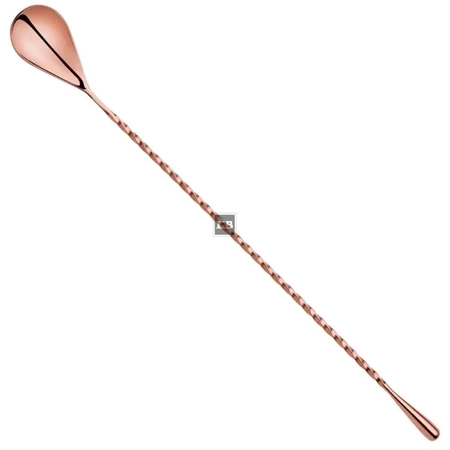 Łyżka barmańska spiralna Copper długość 30cm
