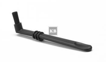 Szczotka do czyszczenia grupy ekspresu czarna