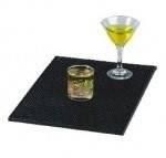 Mata barmańska prostokątna czarna 45x30cm