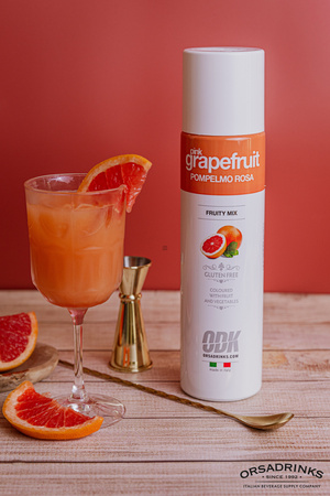 Puree Owocowe ODK Różowy Grejfrut - Pink Grapefruit 0,75L
