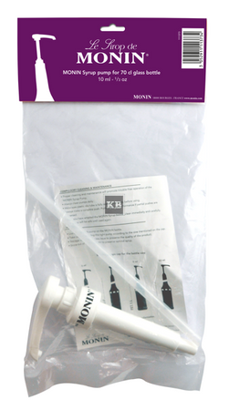 Pompka do syropów 10ml -butelka 0,7L-szkło- Monin