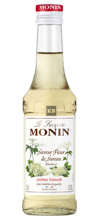 Syrop z Kwiatów Czarnego Bzu Monin Elder Flower 0,25L