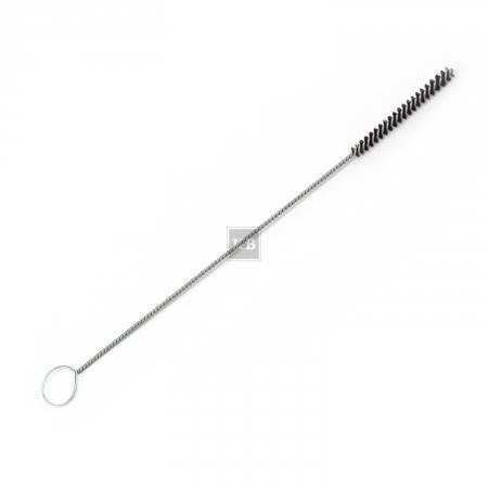 Szczotka wycior do czyszczenia rurki spieniacza mleka oraz nalewaków barmańskich czarna