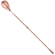 Łyżka barmańska spiralna Copper długość 30cm