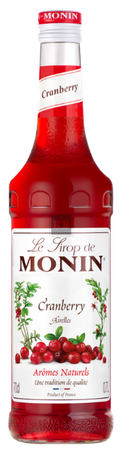 Syrop Żurawinowy Monin - Cranberry 0,7L