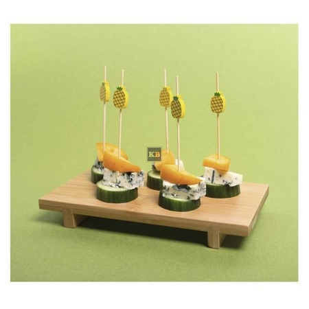 Patyczki wykałaczki bambusowe 12cm op. 100szt ananas