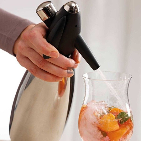 Syfon do wody ISI 1L srebrny