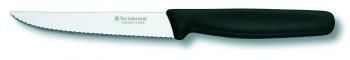 Nóż ząbkowany Victorinox czarny 11cm