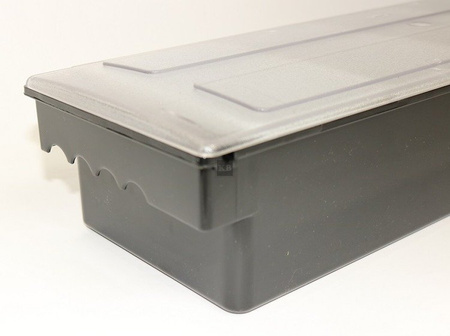 Pojemnik na owoce 5 przegródek, plastik, czarny