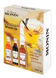 Zestaw syropów zimowy Monin Set Warm Up 3x50ml