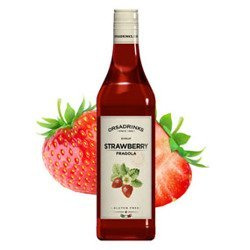 Syrop Truskawkowy ODK - Strawberry 0,75L