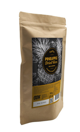 Suszone plasterki ananasa ODK 100g