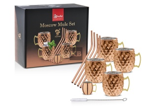 Moscow mule set diamond 10 elementowy
