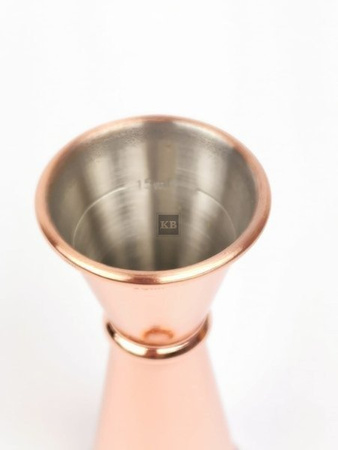Jigger japońska miarka barmańska kolor miedziany Copper 25/50ml