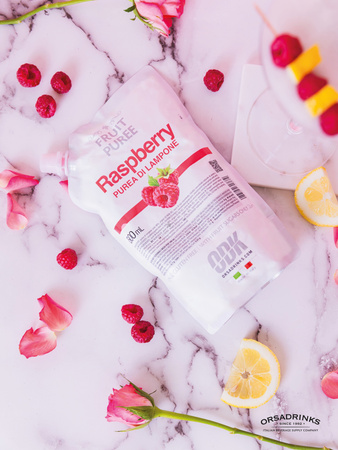 Puree malinowe 100% naturalne (raspberry) ODK 600ml