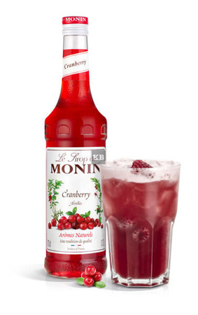 Syrop Żurawinowy Monin - Cranberry 0,7L