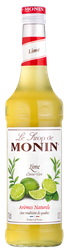 Syrop z Zielonej Limonki Monin - Lime Citron Vert 0,7L