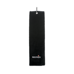 Ręczniczek czarny z logo Monin