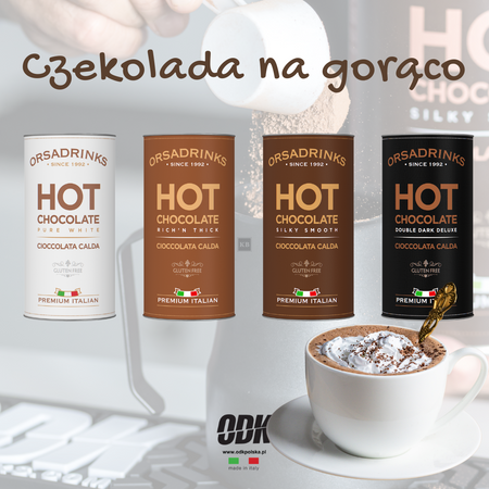 Czekolada w proszku Pure White ODK - Biała Premium 1kg