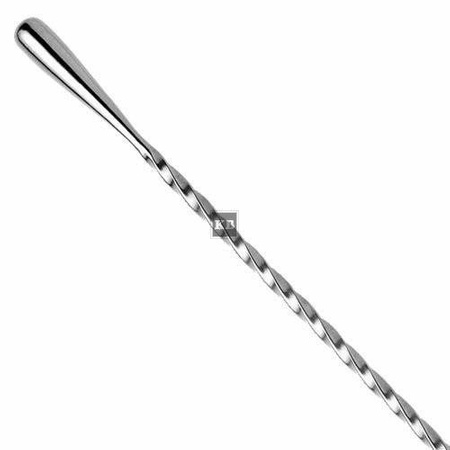 Łyżka barmańska długa 40cm srebrna