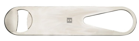 Otwieracz do butelek stalowy V, stal nierdzewna