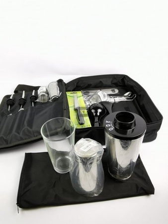 Profesjonalna torba barmańska z wyposażeniem - model III 24 elementy