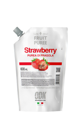 Puree truskawkowe 100% naturalne (strawberry) ODK 600ml