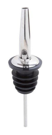 Nalewak metalowy, dozownik, końcówka gumowana