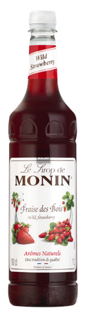 Syrop Poziomkowy Monin - Wild Strawberry 1L PET