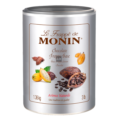 Frappe Baza Czekoladowa Monin 1,36kg - puszka
